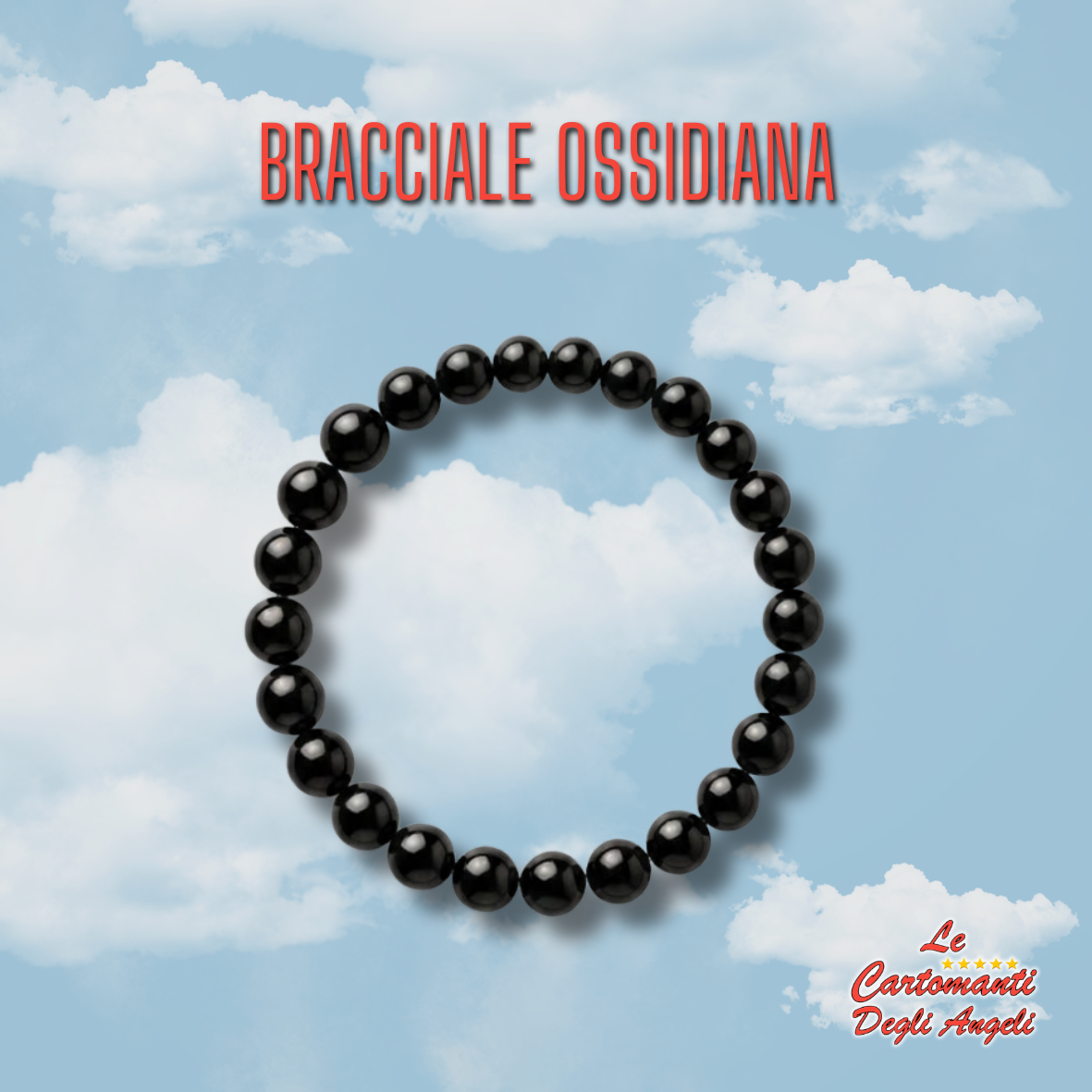 Bracciale in Ossidiana