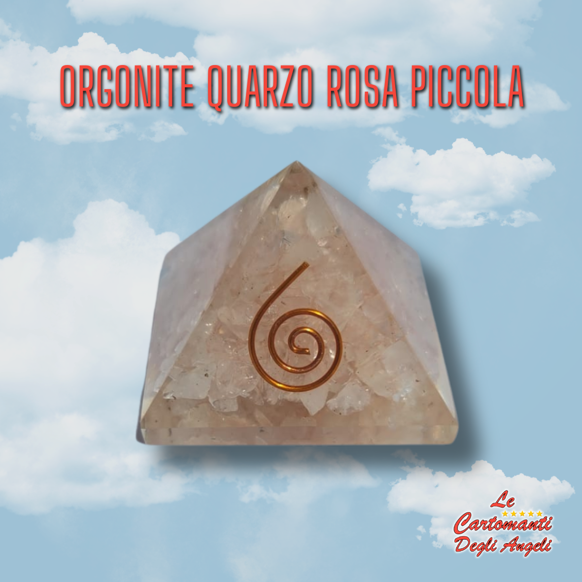Orgonite Quarzo Rosa Piccola
