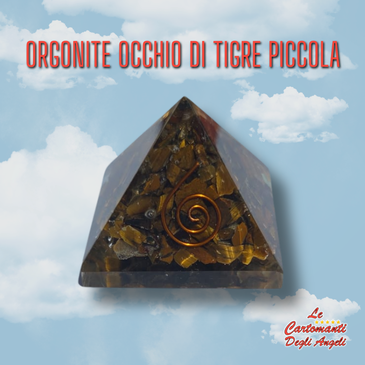 Orgonite Occhio di Tigre Piccola