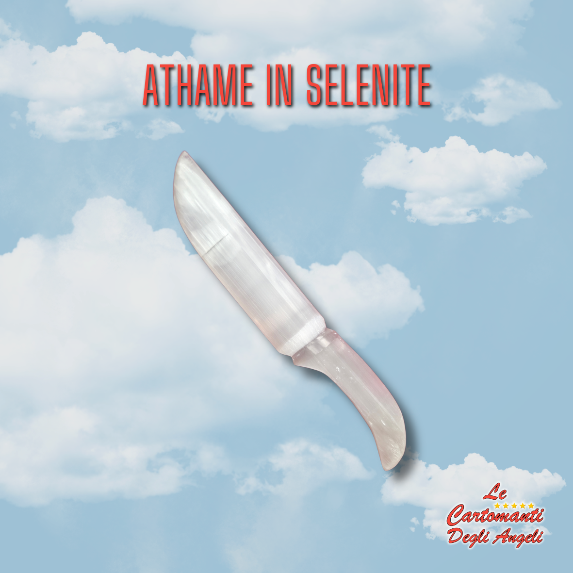 Athame in Selenite